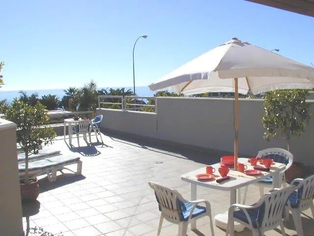 Nerja 1ª Linea De Playa De Burriana , Terraza Grande Al Mar Apartamento